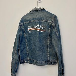 Balenciaga Heavy Denim Jacket